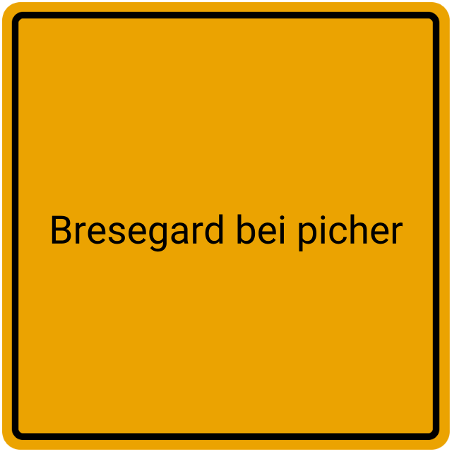 Meldebestätigung Bresegard bei Picher